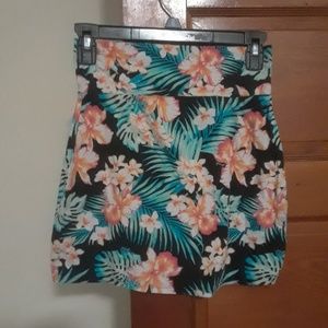 PINK Victoria's Secret floral skirt